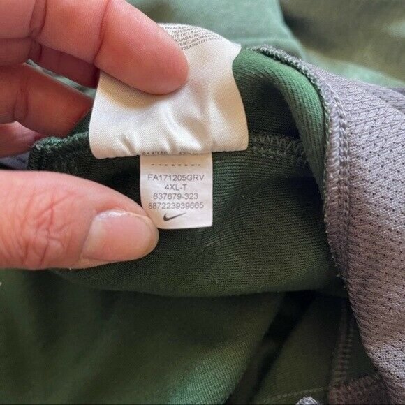 Green Bay Packers Nike Sideline Player Therma Pants Green Men’s Size 4XL Tall - Picture 10 of 10